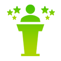 Keynote Speaker Icon Keynote Speaker Icon