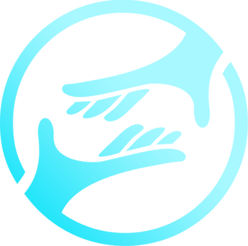 Precision Medicine Icon Light Blue